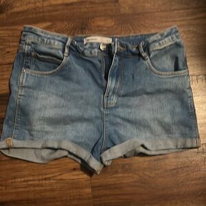 Zara Blue Denim Shorts